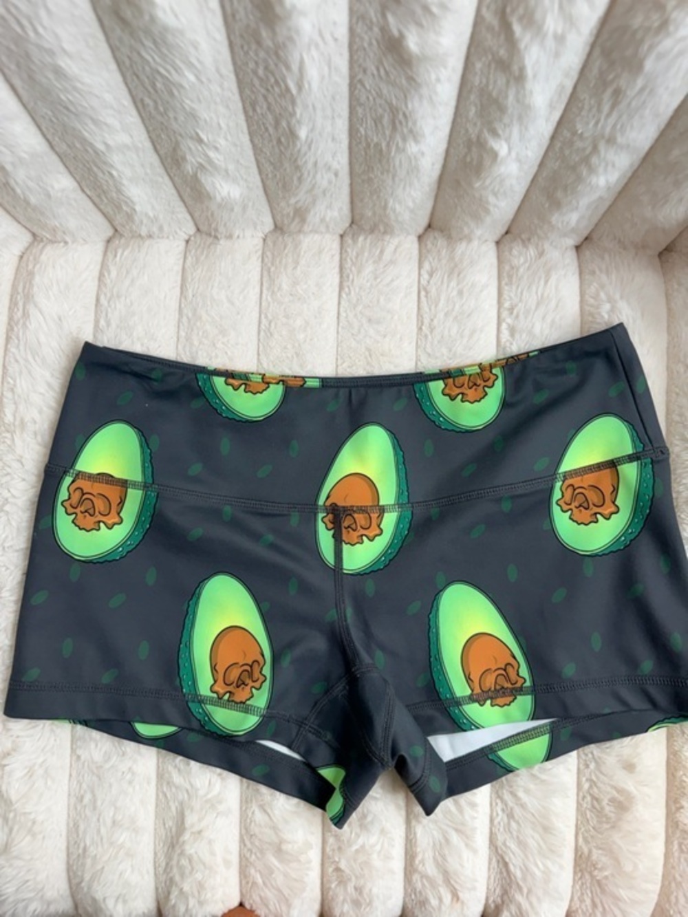 Feed Me Fight Me | FMFM Avocado Shorts - Medium